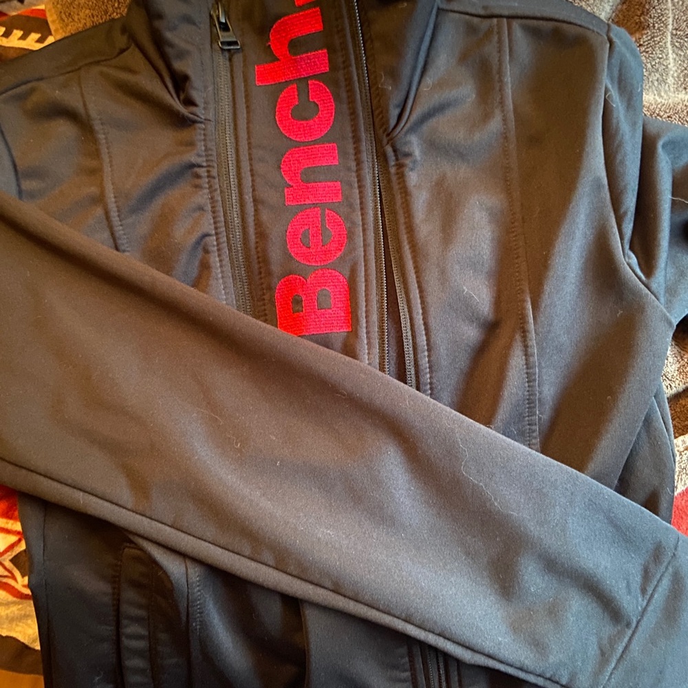 Bench zip up sweater with pink BENCH